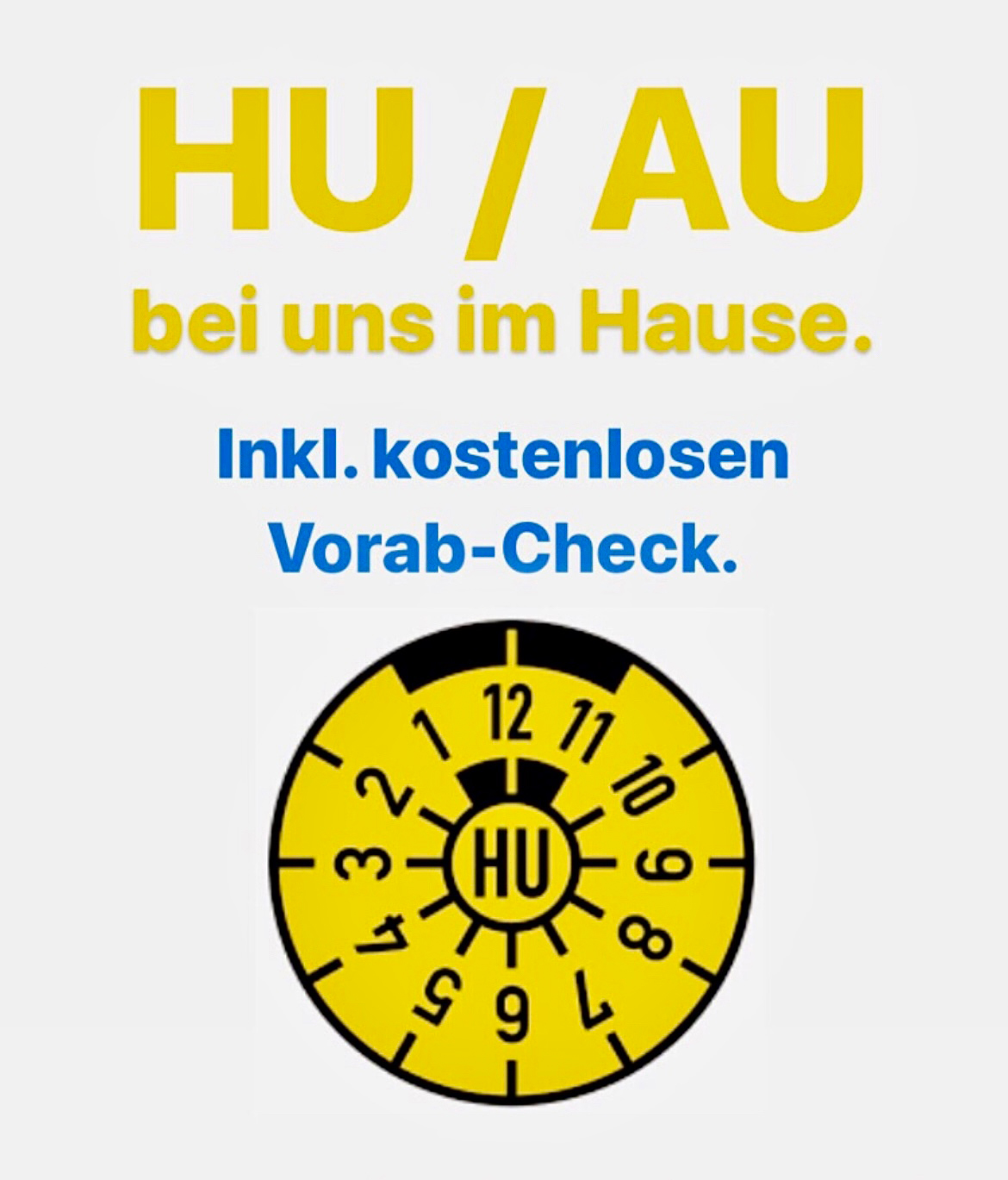 HU-Aktion-Boxhammer_Service HU / AU bei uns im Hause. Inkl. kostenlosen Vorab-Check